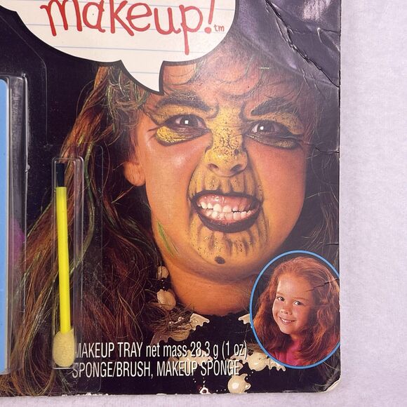 1995 Vintage Halloween Costume My First Witch/Ghost Makeup Hair Imagineering - Picture 7 of 16